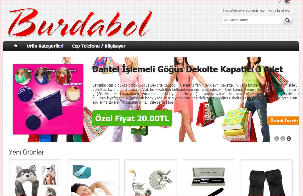 Demo XML Ürünlü Mağaza