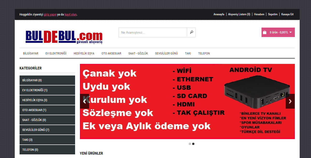 Uydu Çanak ve TV Ürünleri