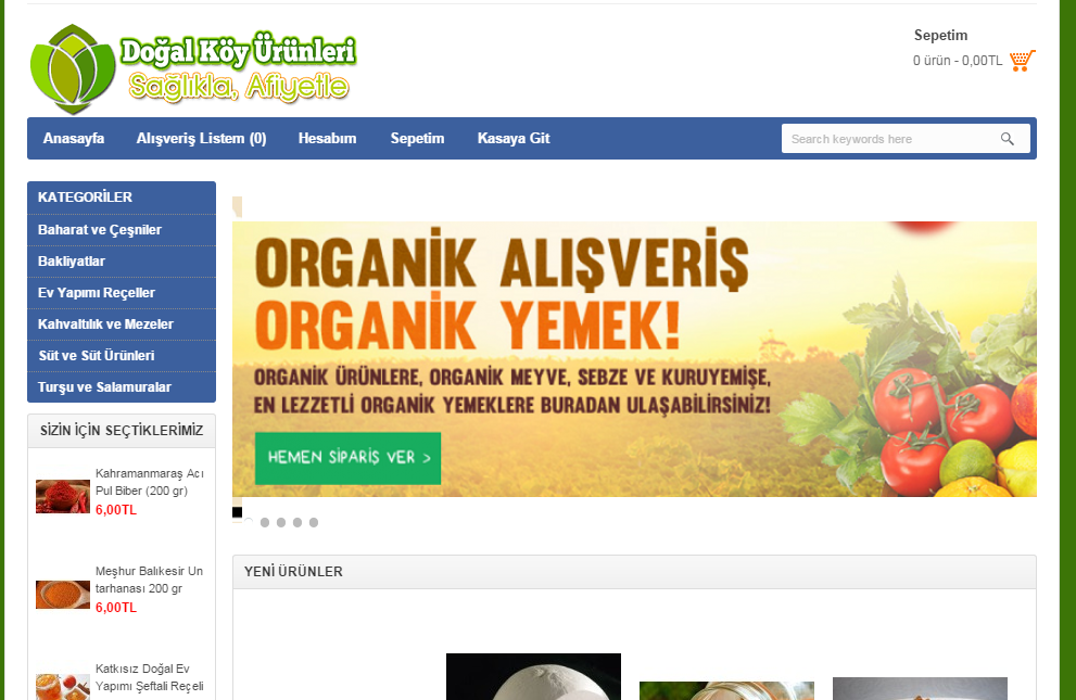 Doğal Ürünler